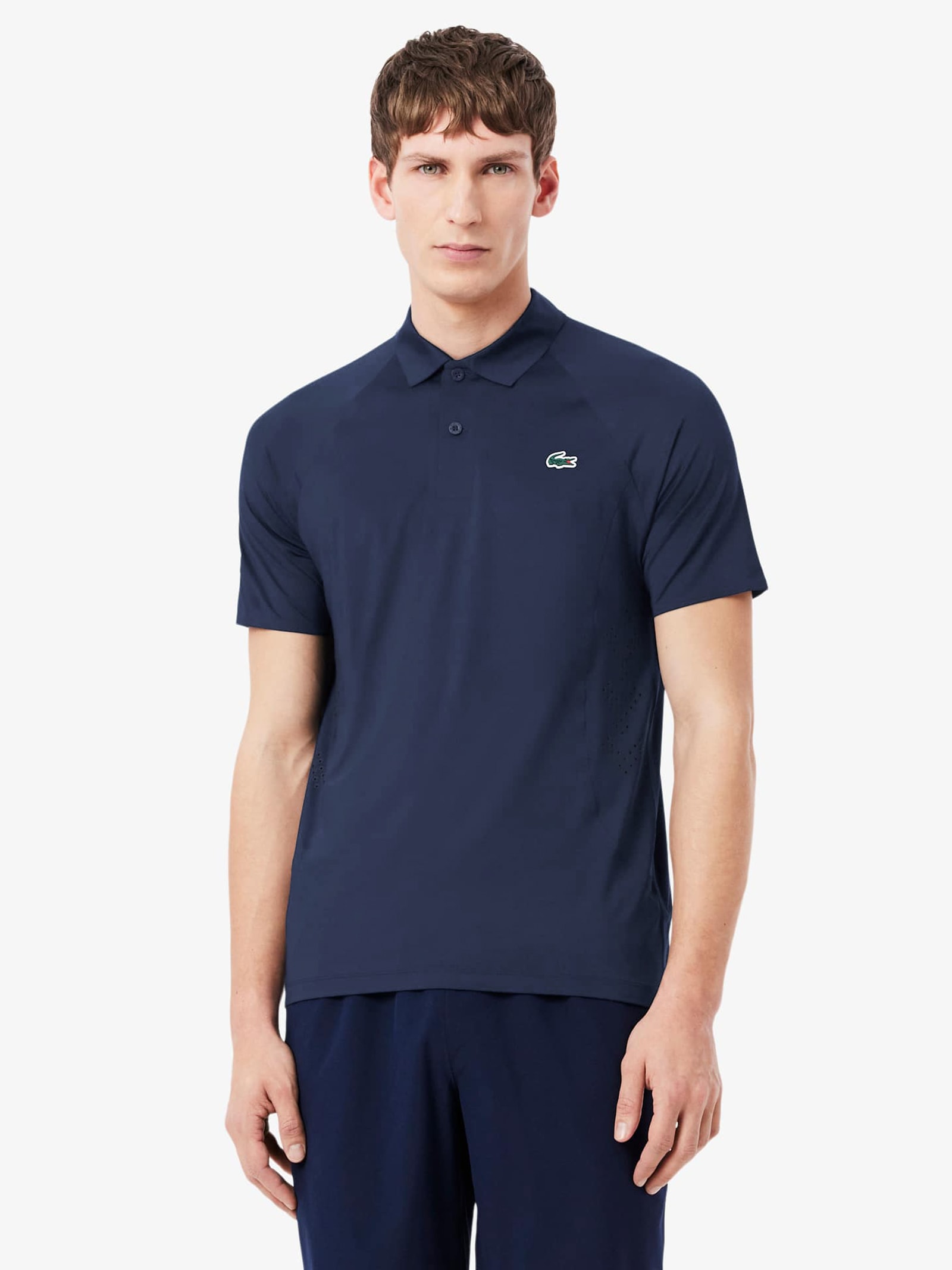 Polo Slim Fit Novak Djokovic Azul Lacoste