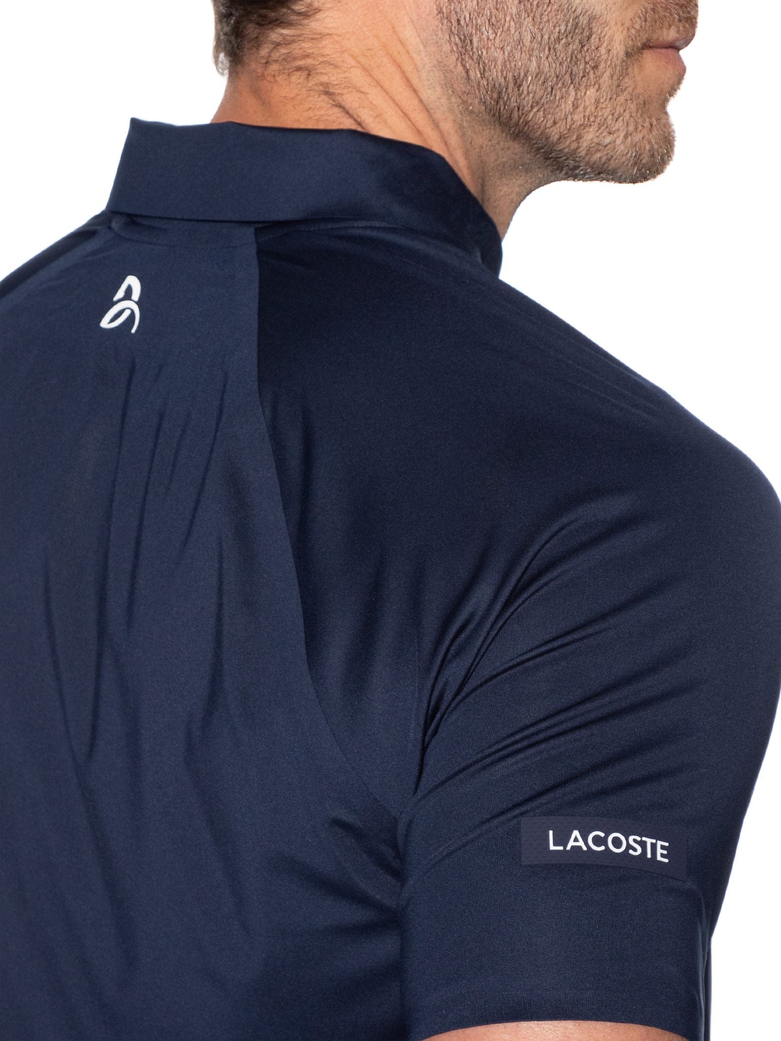 Polo Slim Fit Novak Djokovic Azul Lacoste