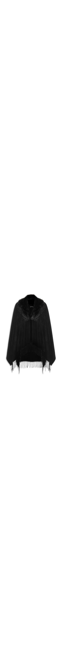 Poncho Feminino Cristina - Preto