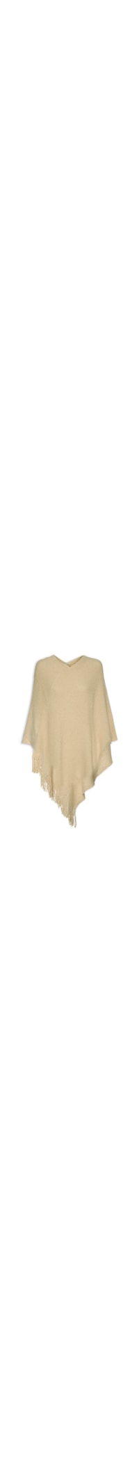 Poncho Feminino Gia - Bege