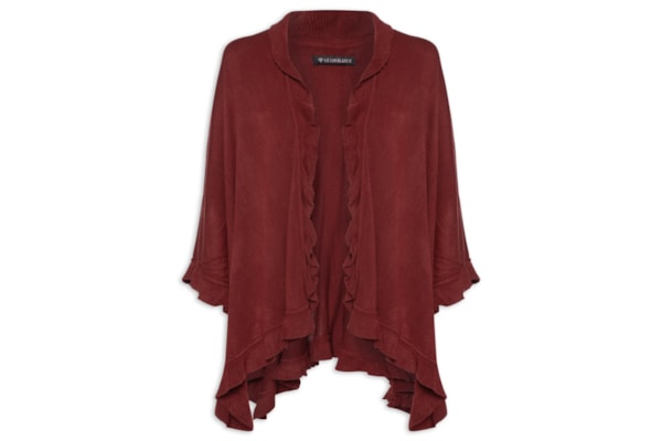 Poncho Feminino Macris - Vermelho