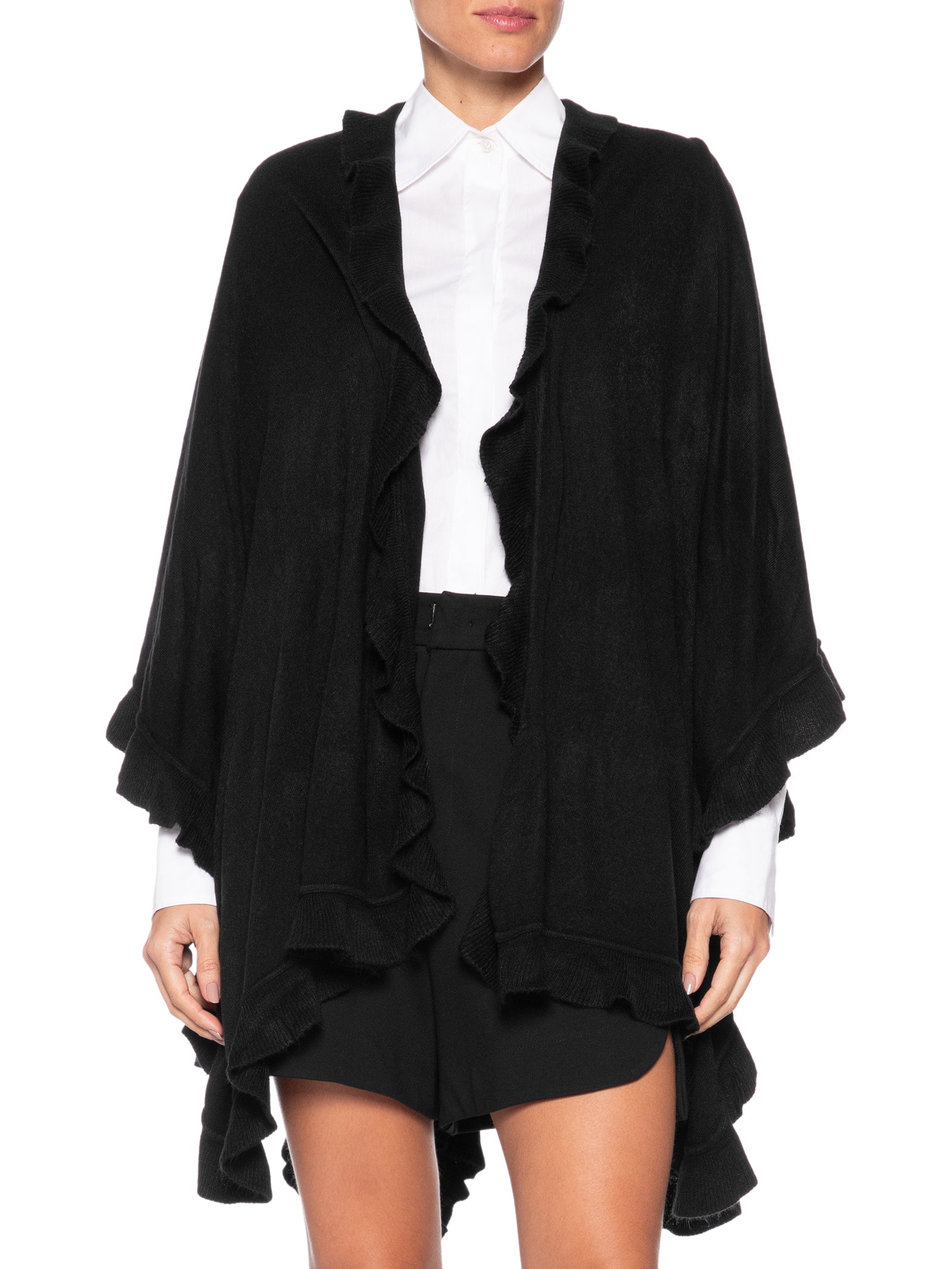 Poncho Feminino Macris – Preto Le Lis
