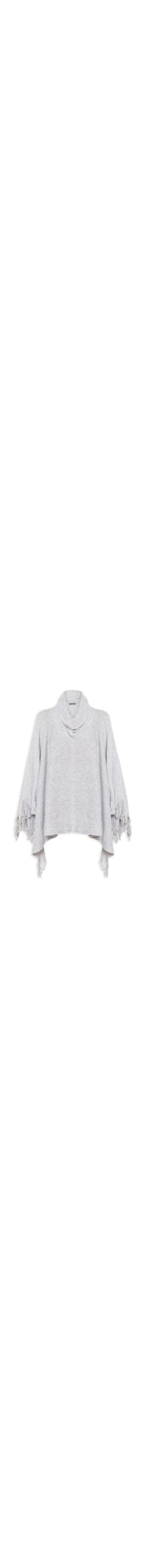 Poncho Feminino Monica - Cinza