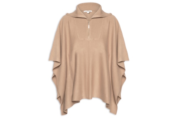 Poncho Feminino Paola - Marrom