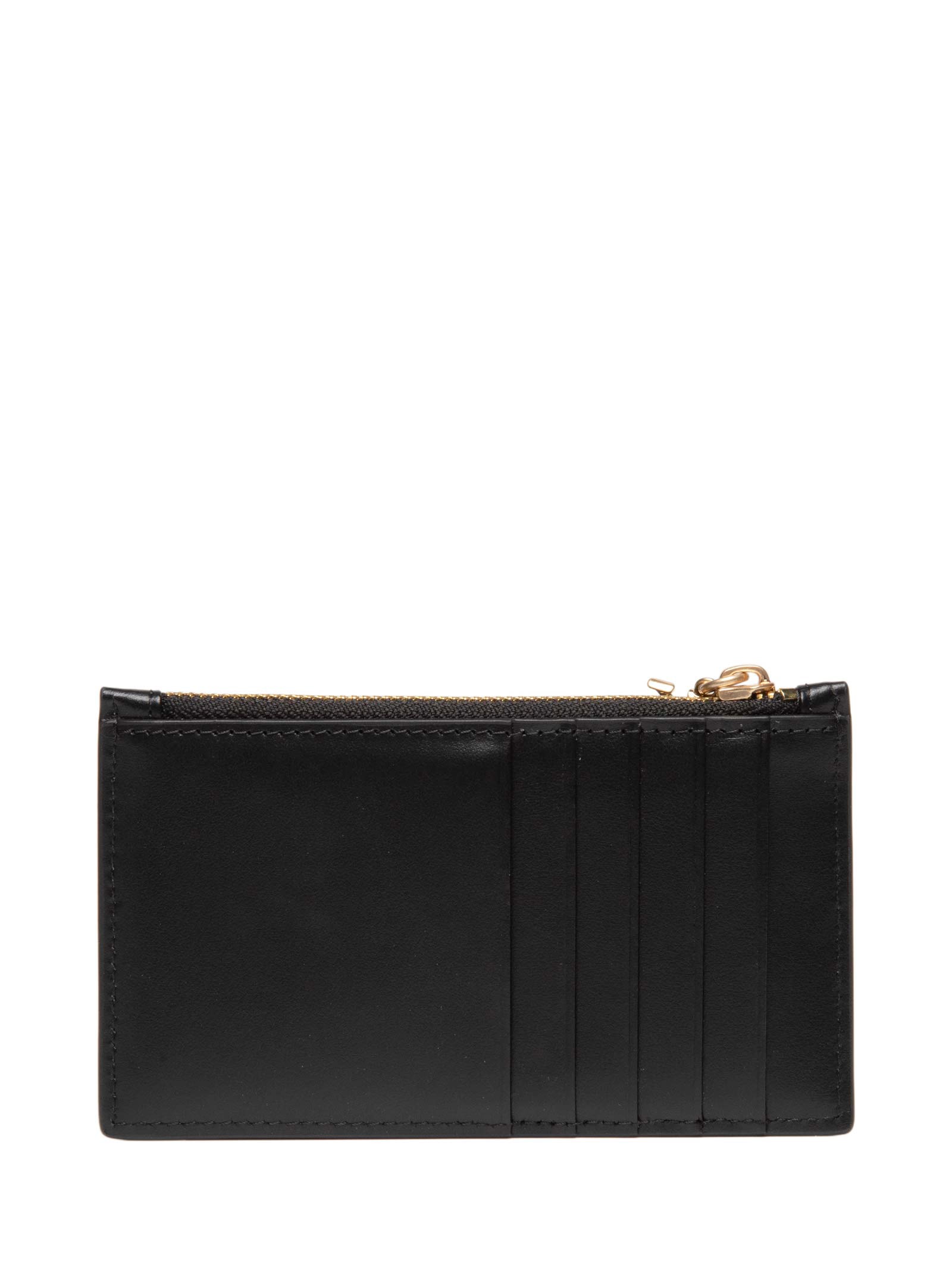 Porta-Cartão Feminino Com Zíper – Preto Calvin Klein Jeans