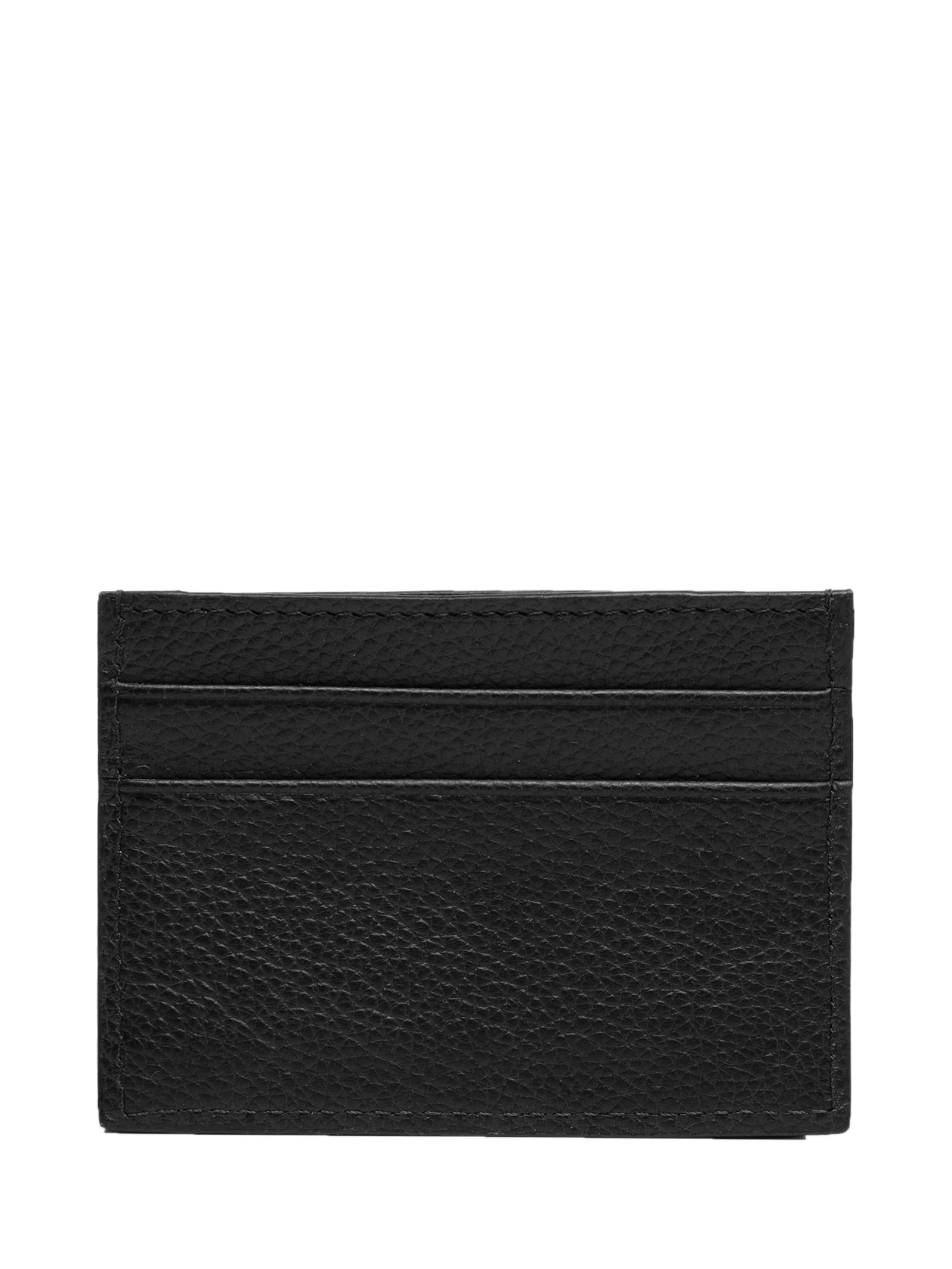 Porta-Cartão Masculino Couro Dual Texture Preto Sergio K