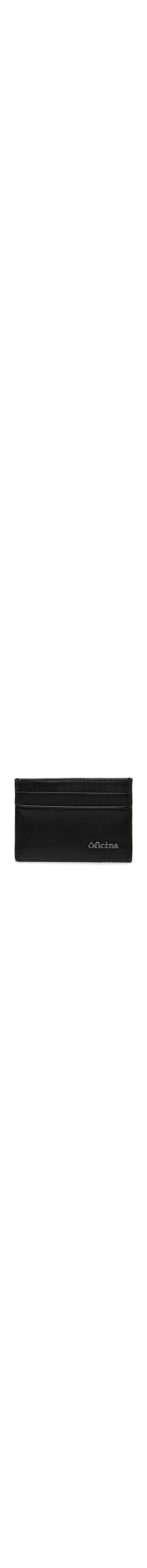 Porta-Cartão Masculino Couro - Preto