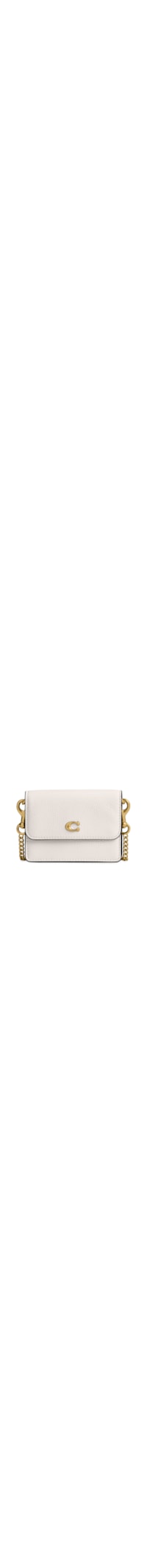 Porta-Cartões Feminino Essential Half Flap - Branco