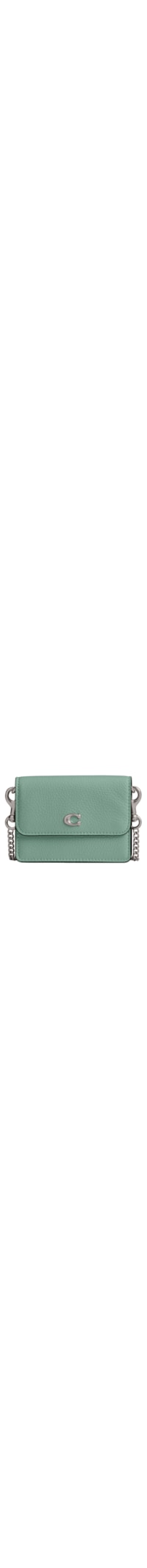 Porta Cartões Feminino Essential Half Flap - Verde
