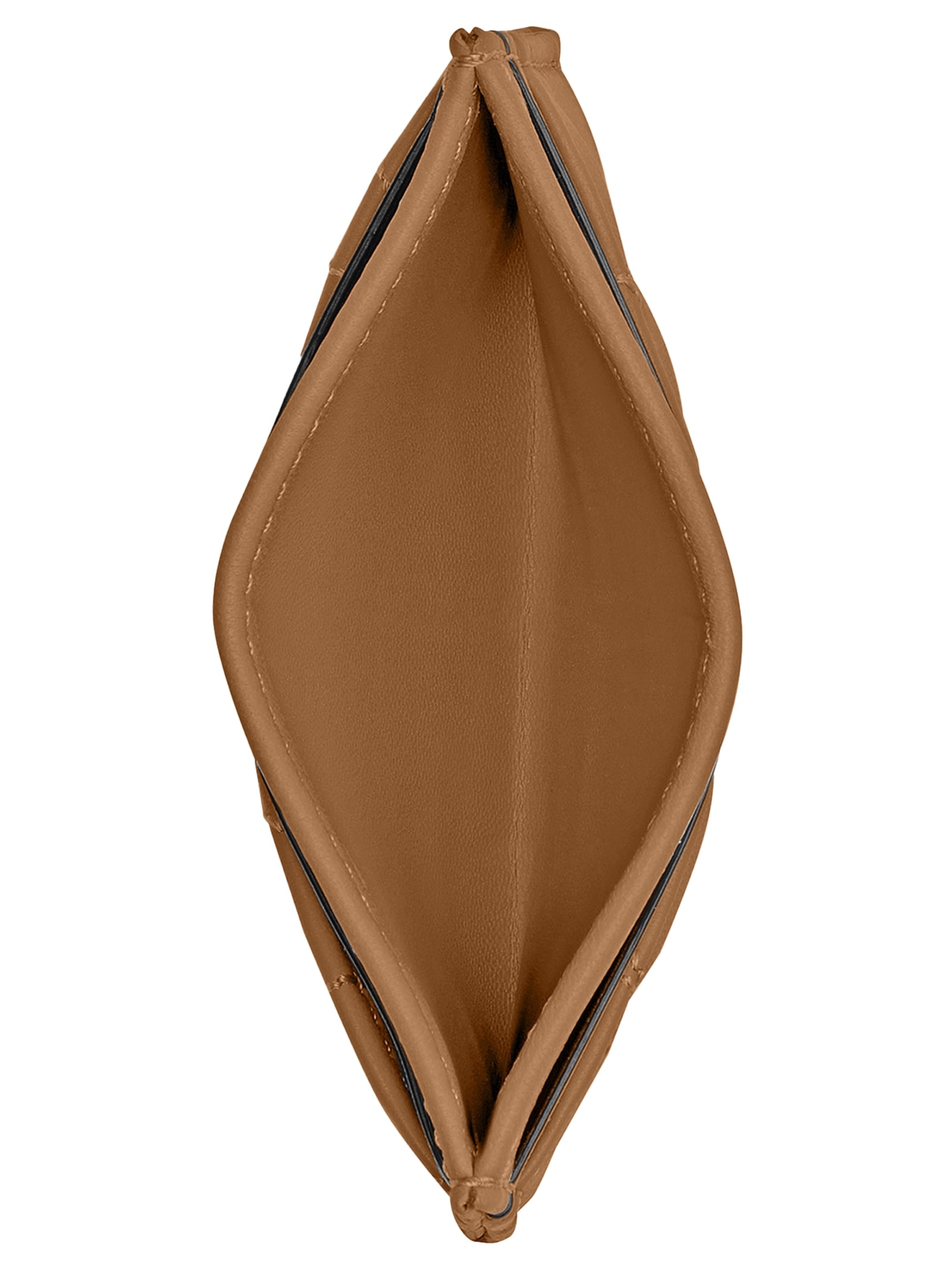 Porta Cartões Feminino Essential Pillow Quilting Marrom Coach
