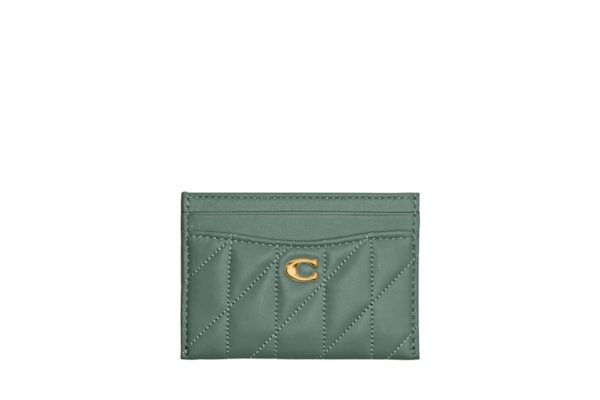 Porta Cartões Feminino Essential Pillow Quilting - Verde