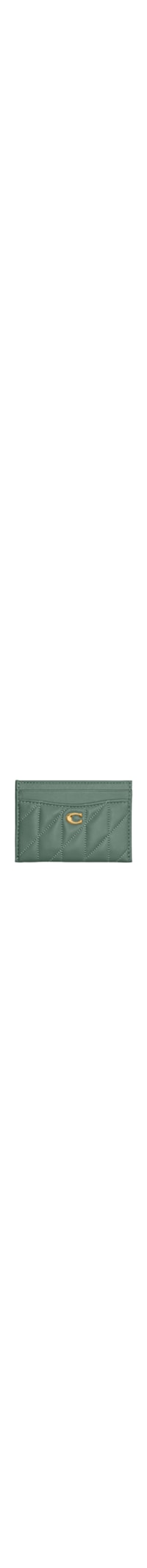 Porta Cartões Feminino Essential Pillow Quilting - Verde