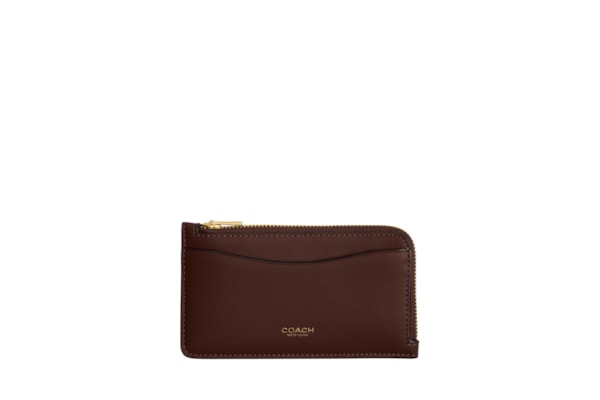 Porta-Cartões Feminino  New York Zip - Marrom
