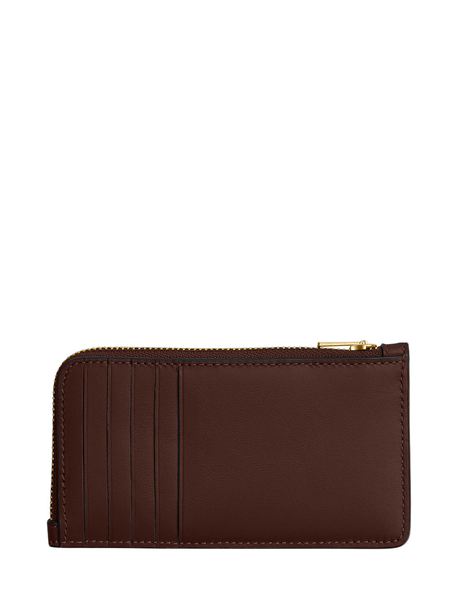 Porta-Cartões Feminino  New York Zip Marrom Coach