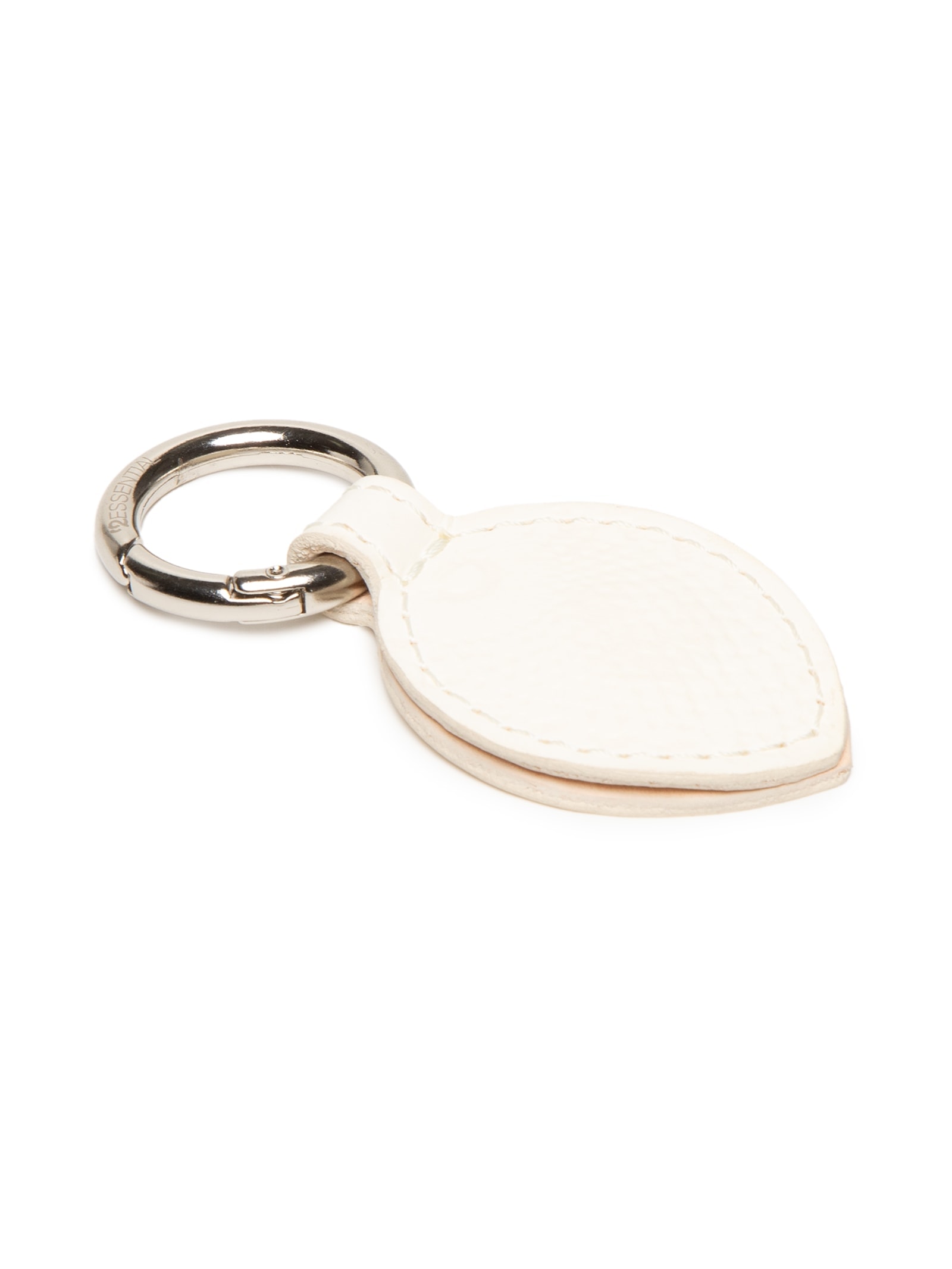 Porta Chapéu Texturizado Em Couro Off White '2Essential