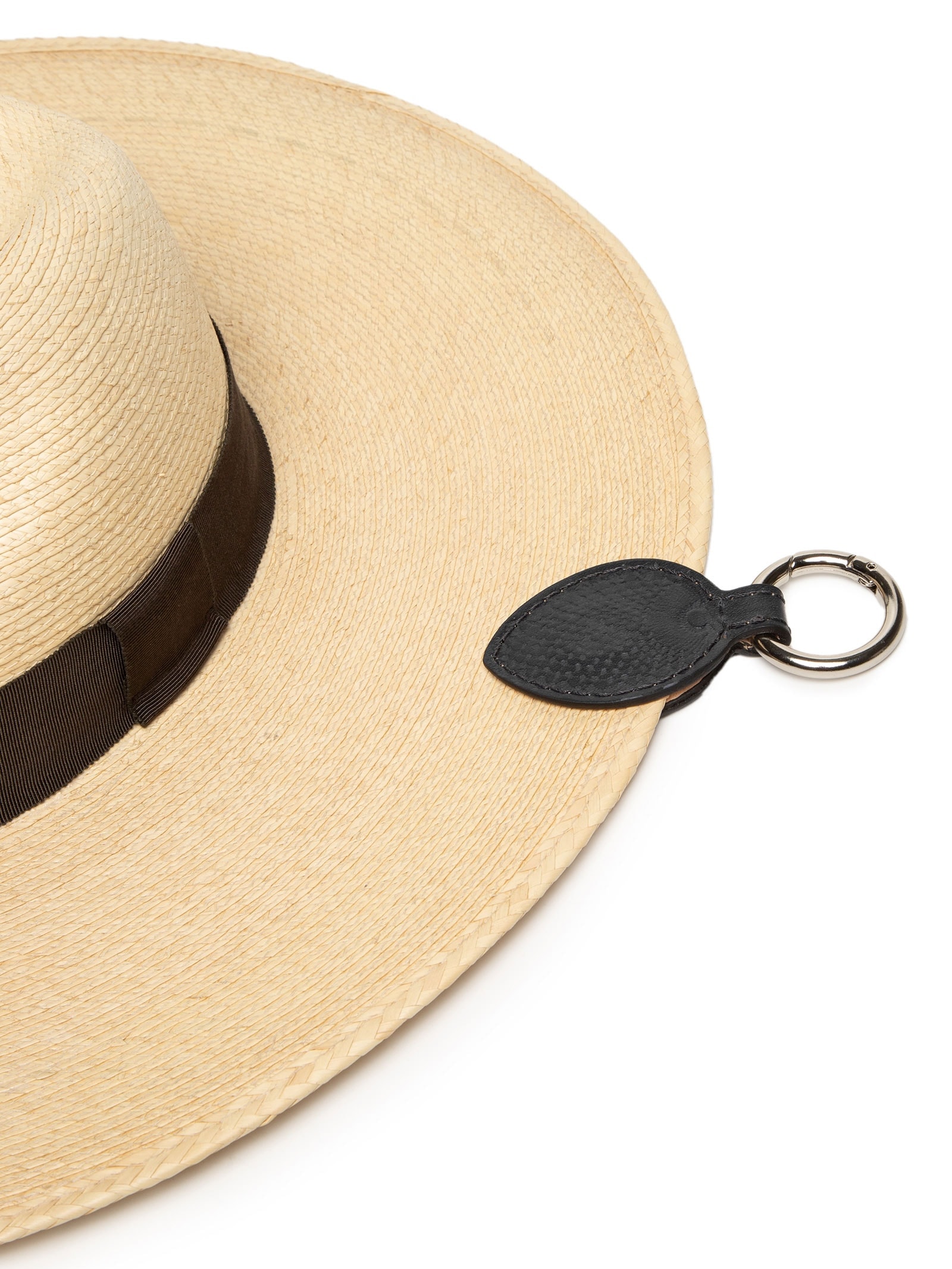 Porta Chapéu Texturizado Em Couro Preto '2Essential