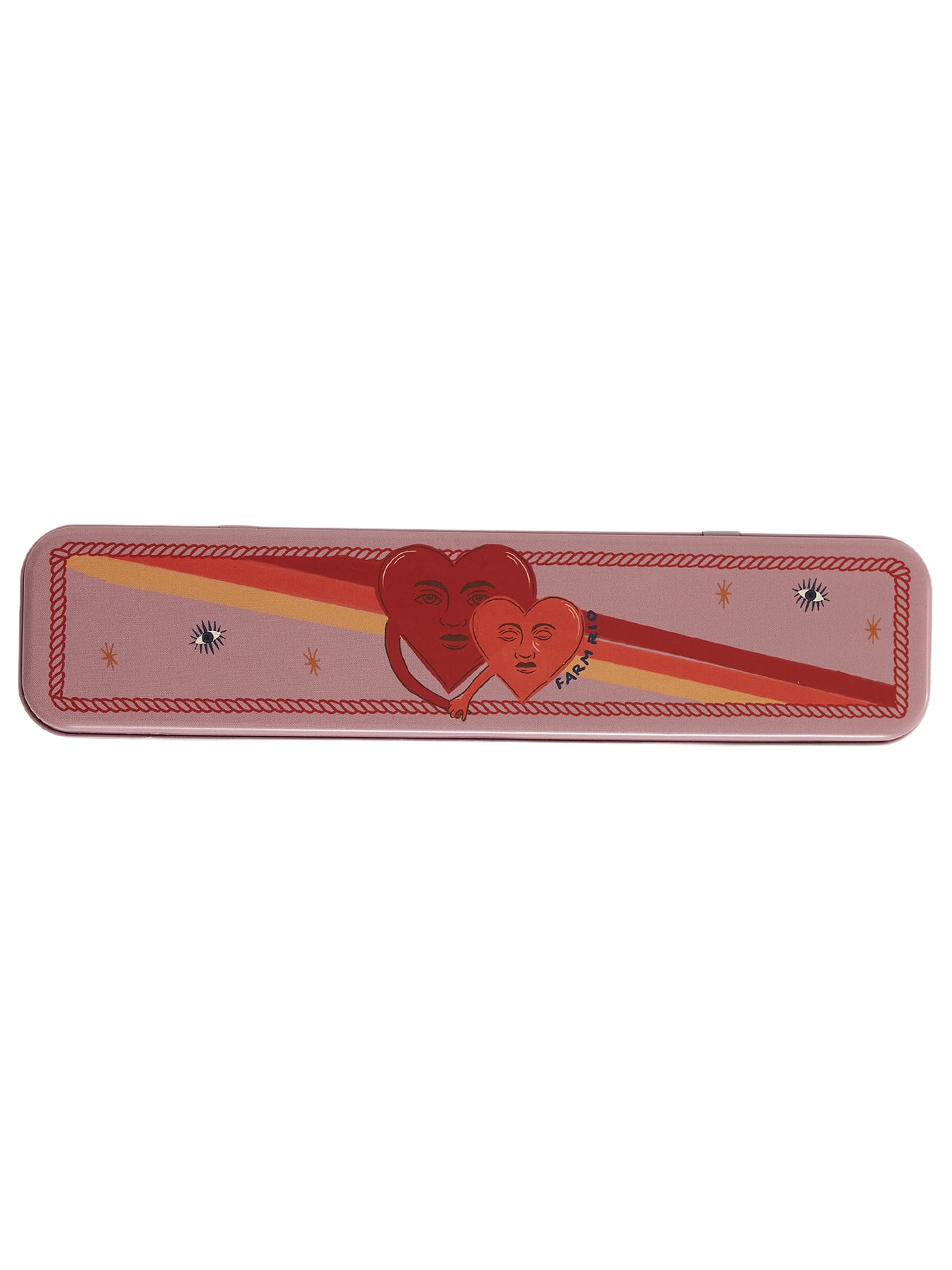 Porta Incenso Astral Coração Rosa Farm Etc