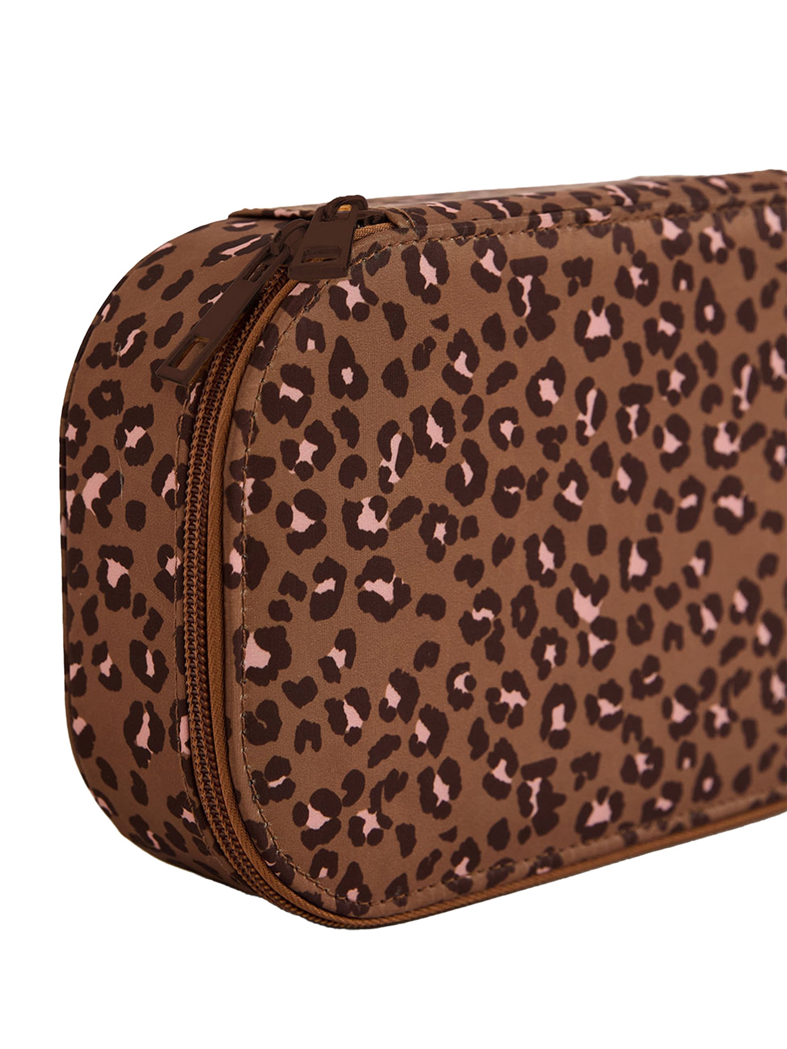 Porta Joia Feminino Onça Bandana Caramelo Animal Print Farm Etc