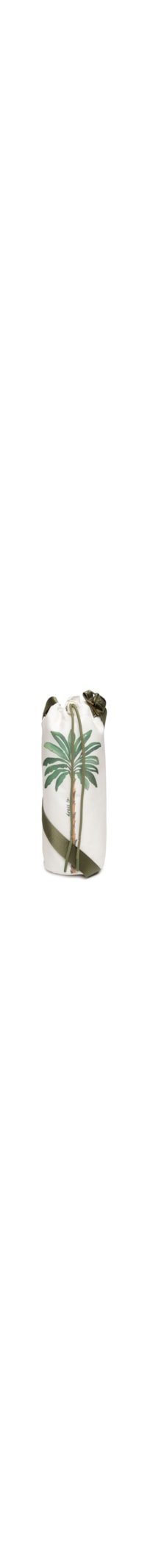 Porta Vinho Estampa Tropicana - Branco