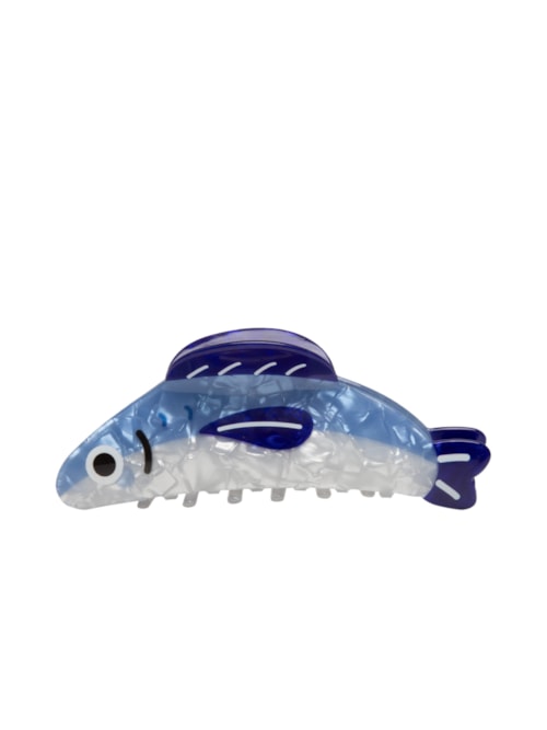 Presilha De Cabelo Feminina Sardinha - Azul