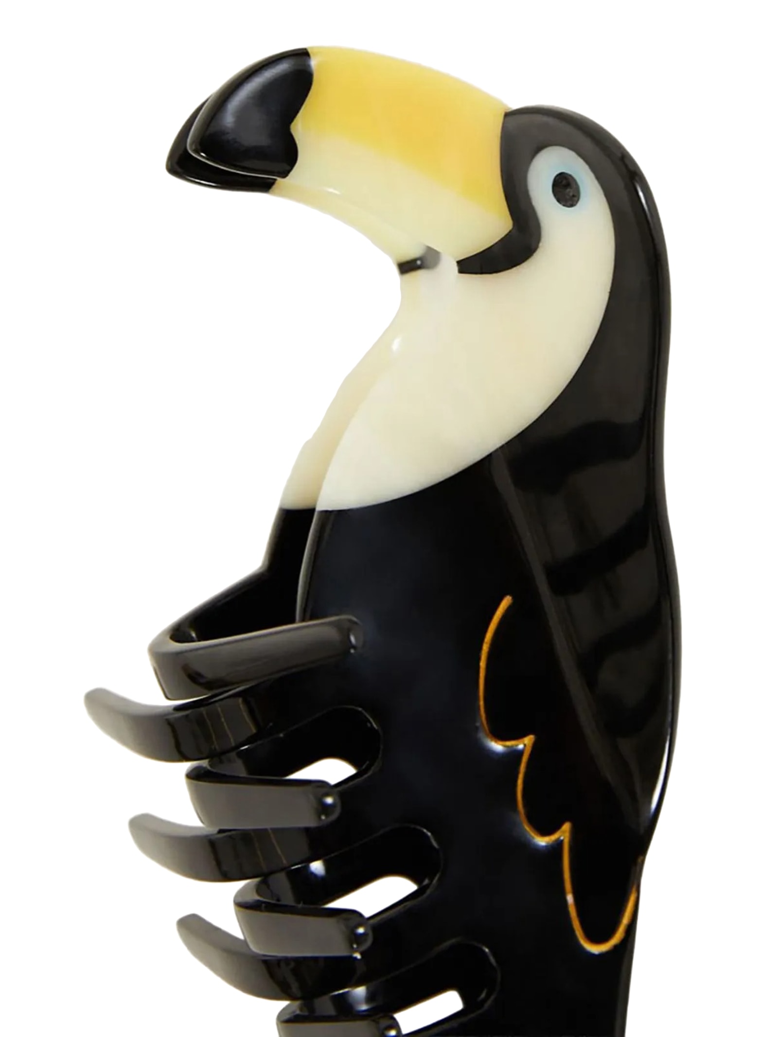 Presilha De Cabelo Tucano Preto Farm Etc