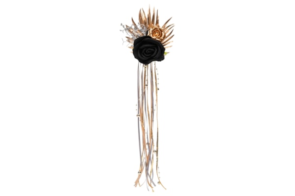 Presilha Feminina Carnaval Rosa - Preto