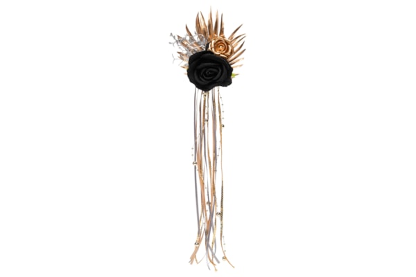 Presilha Feminina Carnaval Rosa - Preto