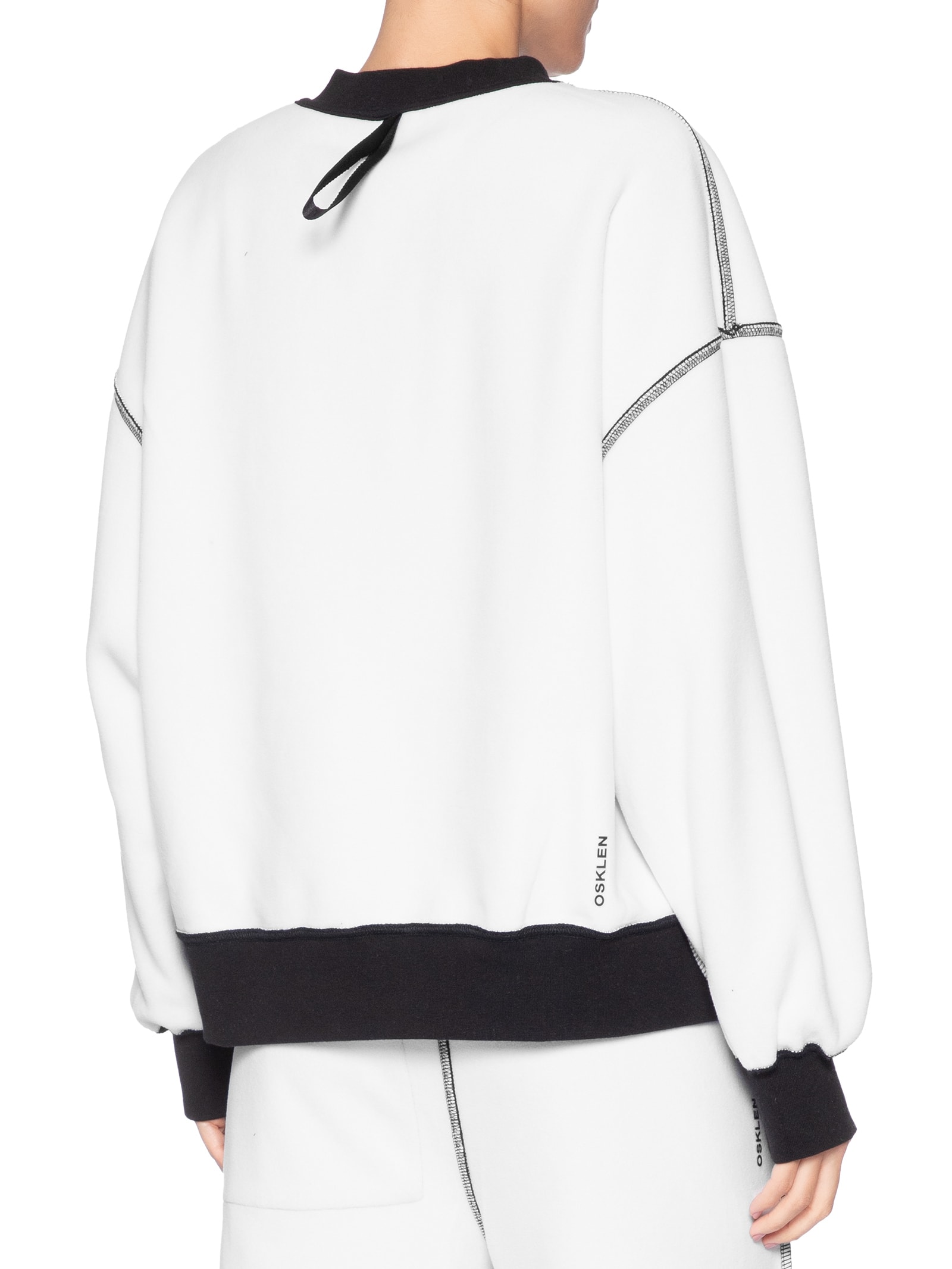 Pullover Feminino Double Oversized Preto Osklen