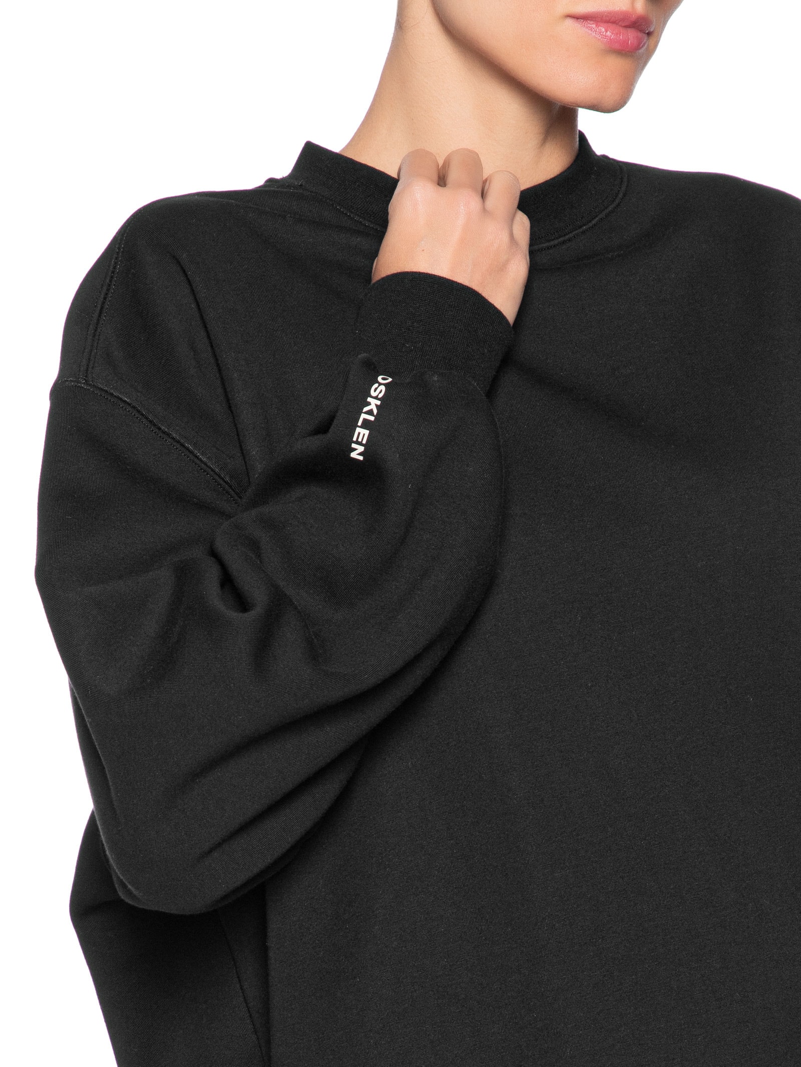 Pullover Feminino Double Oversized Preto Osklen