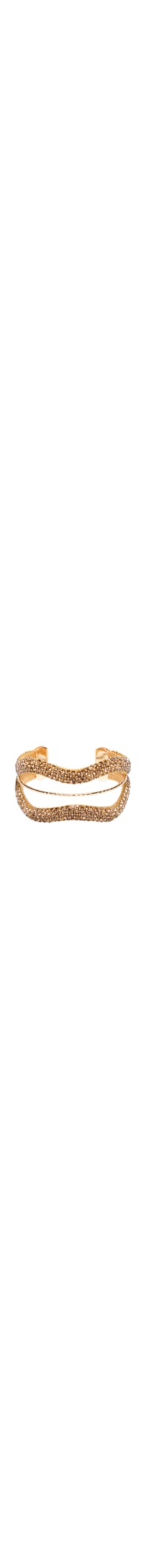 Pulseira Feminina Cravejada - Dourado
