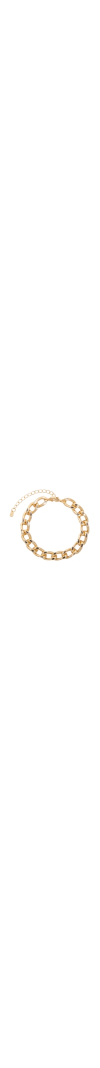 Pulseira Feminina Elo Grumet - Dourado