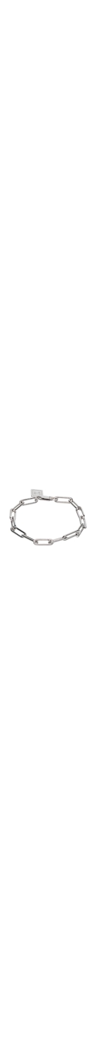 Pulseira Feminina Elos Arredondados Ellie - Prata