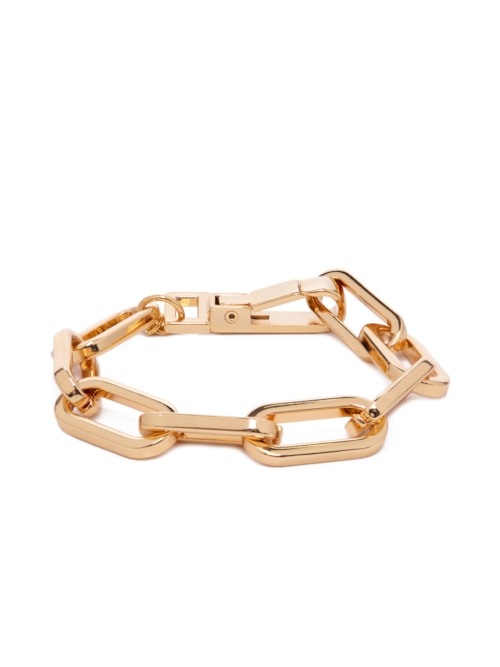 Pulseira Feminina Elos – Dourado
