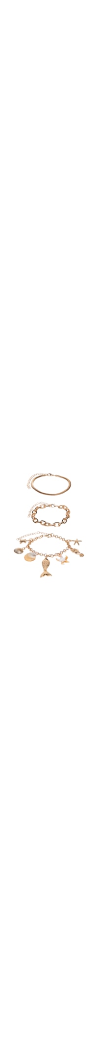 Pulseira Feminina Mar - Dourado