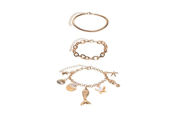Pulseira Feminina Mar - Dourado
