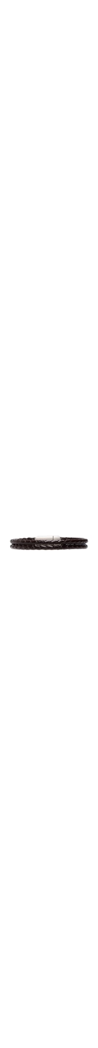 Pulseira Masculina Elisson De Couro - Marrom