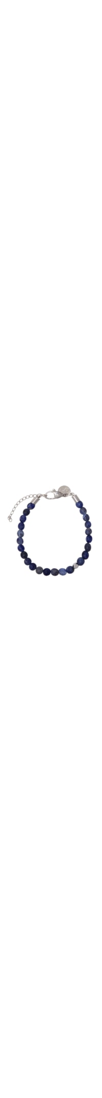 Pulseira Masculina Kobe De Pedra Natural Sodalita - Azul