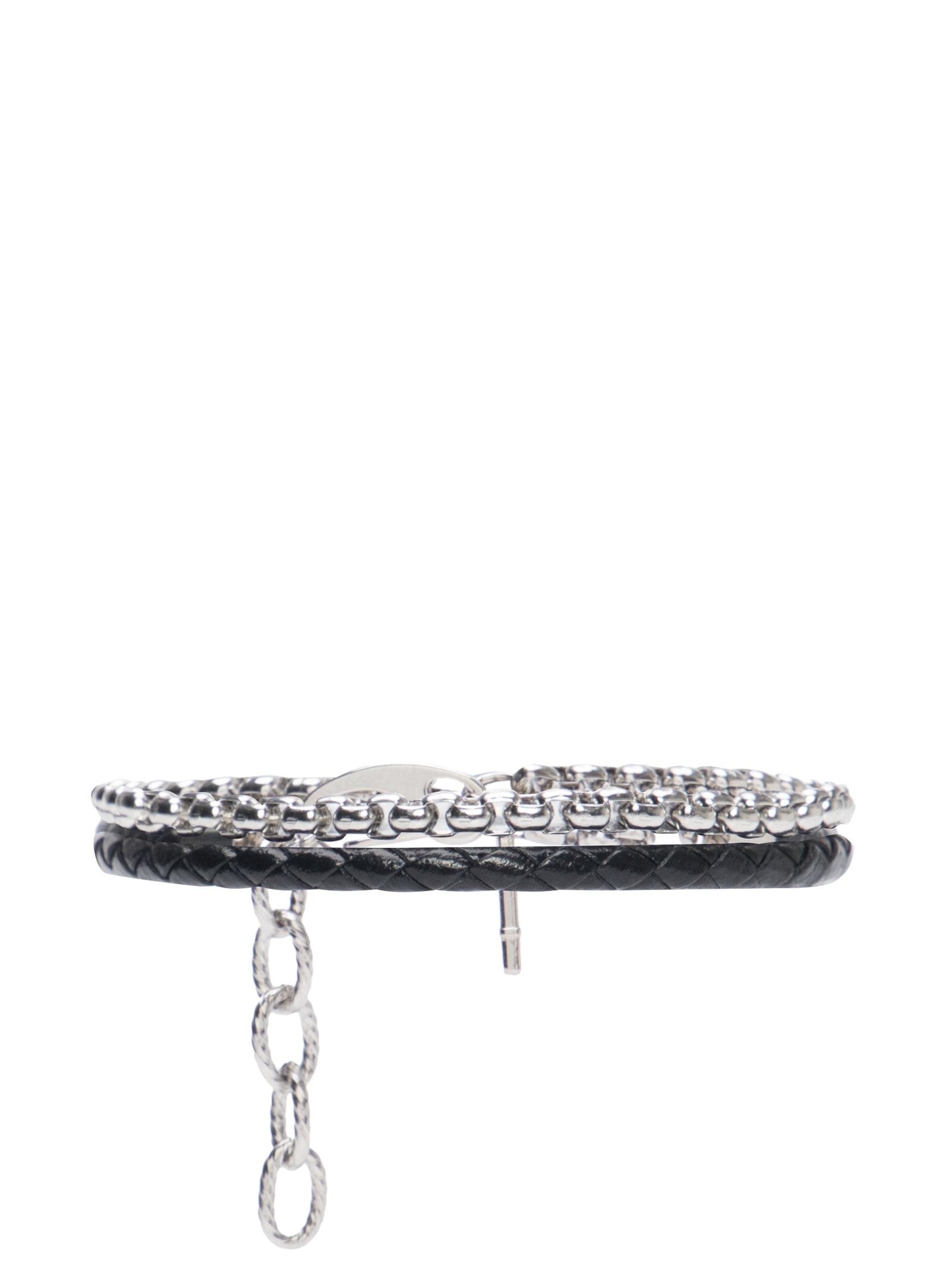 Pulseira Masculina Lemmy Prata Key Design