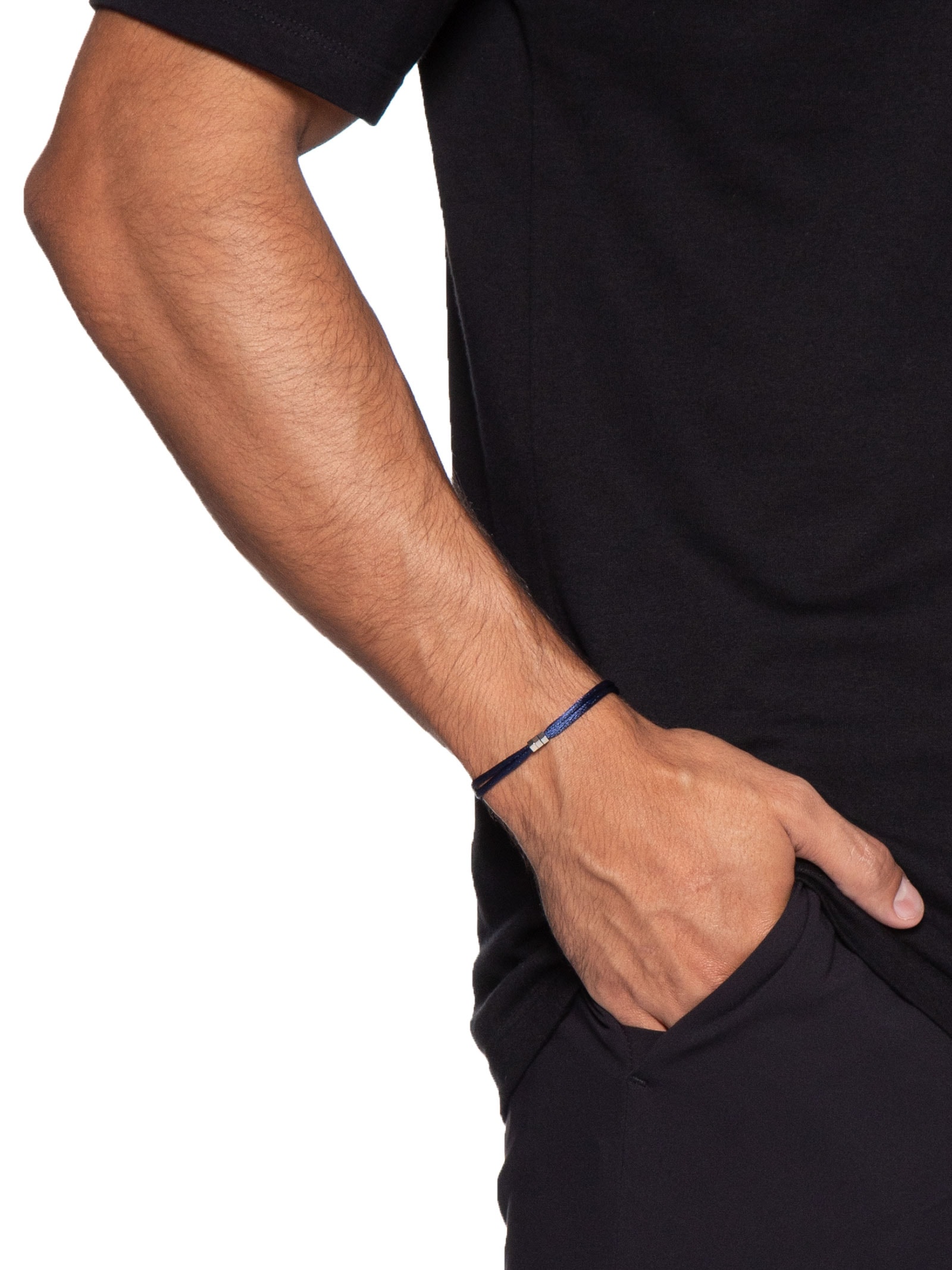 Pulseira Masculina Oasis Azul Key Design