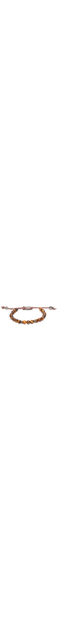 Pulseira Masculina Olho De Tigre - Bege