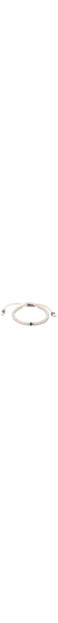 Pulseira Masculina Pedra Vulcânica - Off White