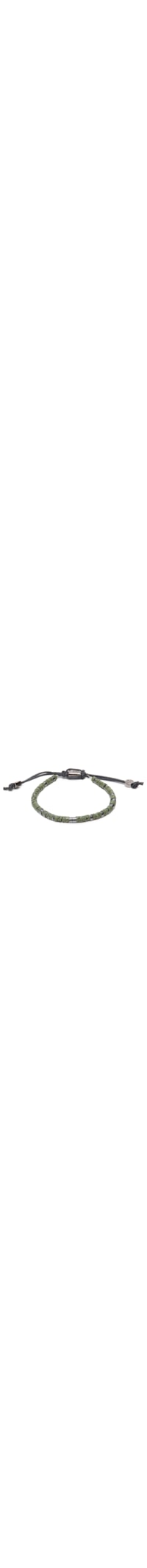 Pulseira Masculina Pedra Vulcânica - Verde