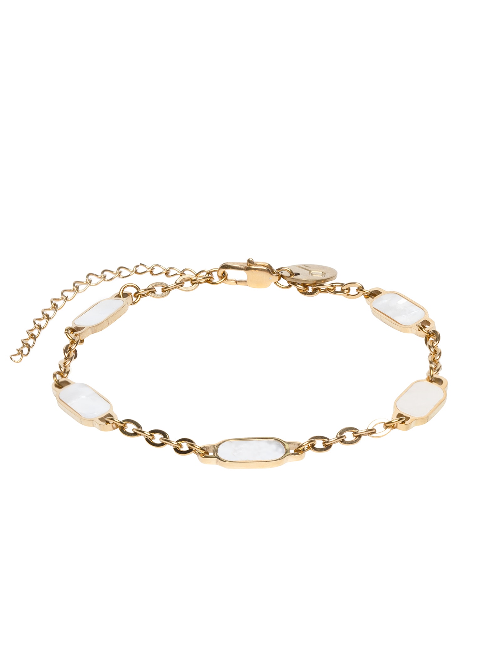 Pulseira Masculina Real Dourado Key + Balbi