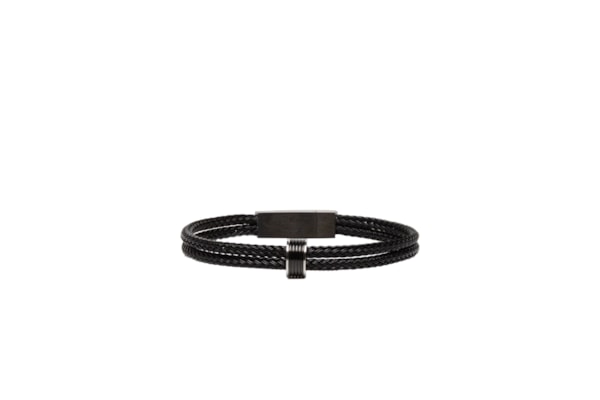 Pulseira Masculina Vértice - Preto