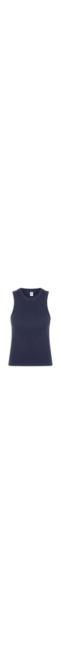 Regata Básica Feminina Slim Neck - Azul