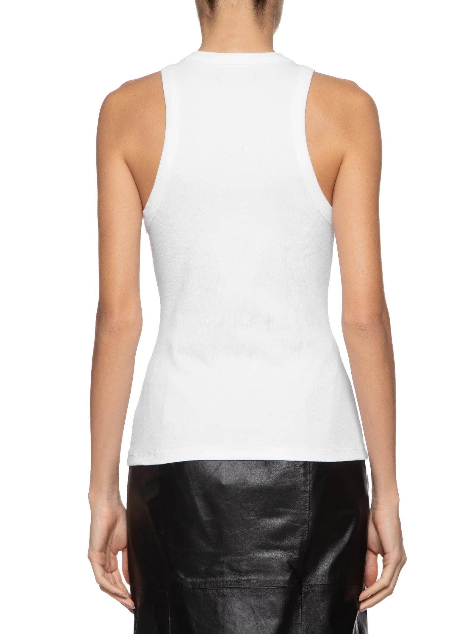 Regata Canelada Feminina Branco Colcci