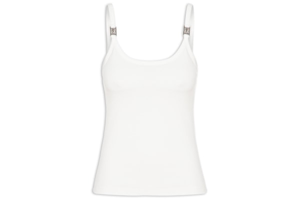 Regata Canelada Feminina – Branco