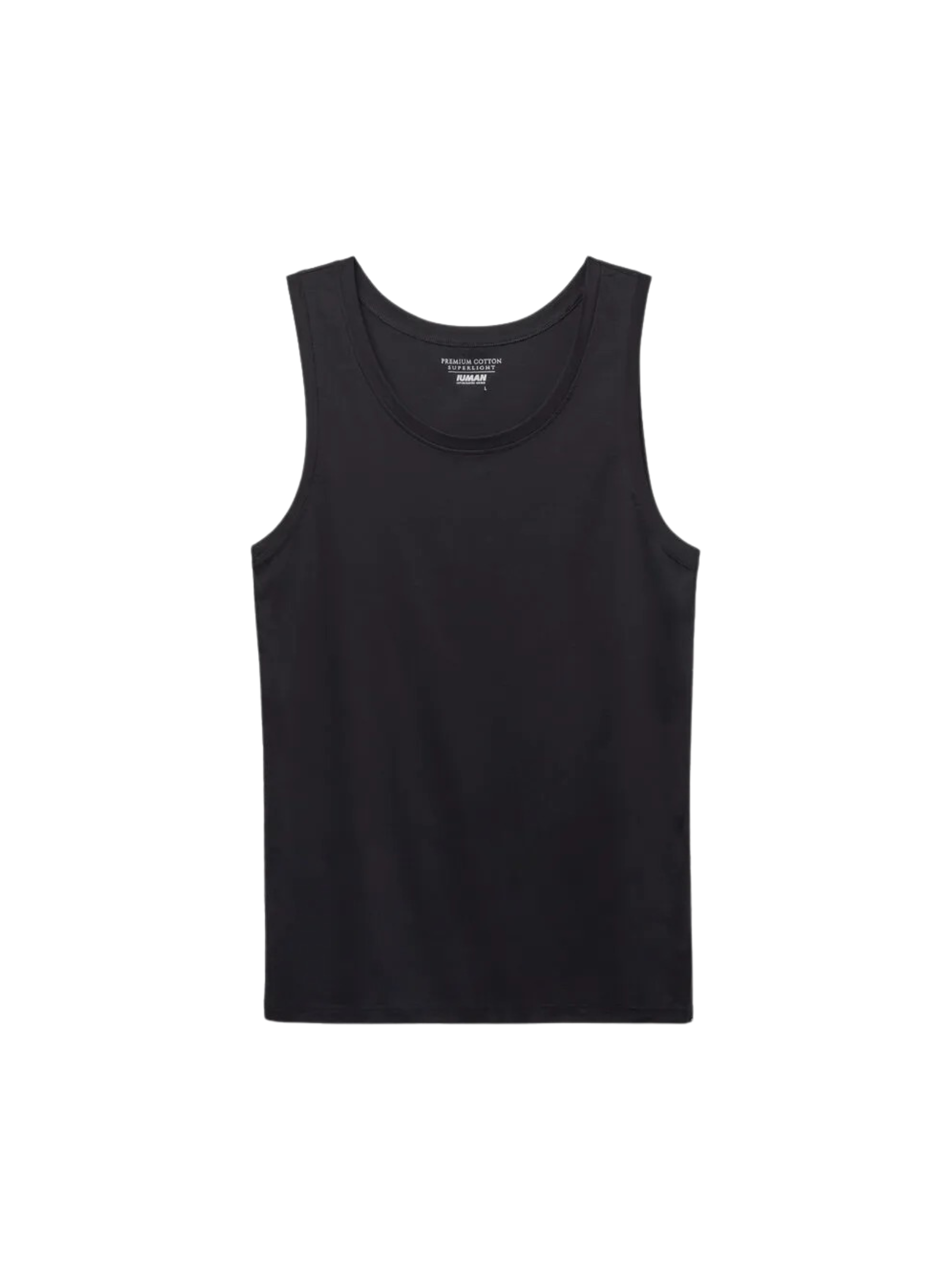 Regata Em Algodão Premium Preto Intimissimi