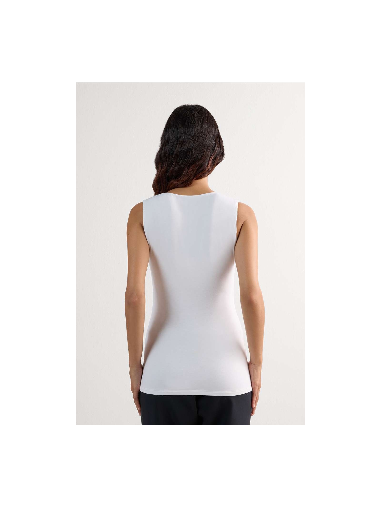 Regata Em Fresh Bamboo Branco Intimissimi