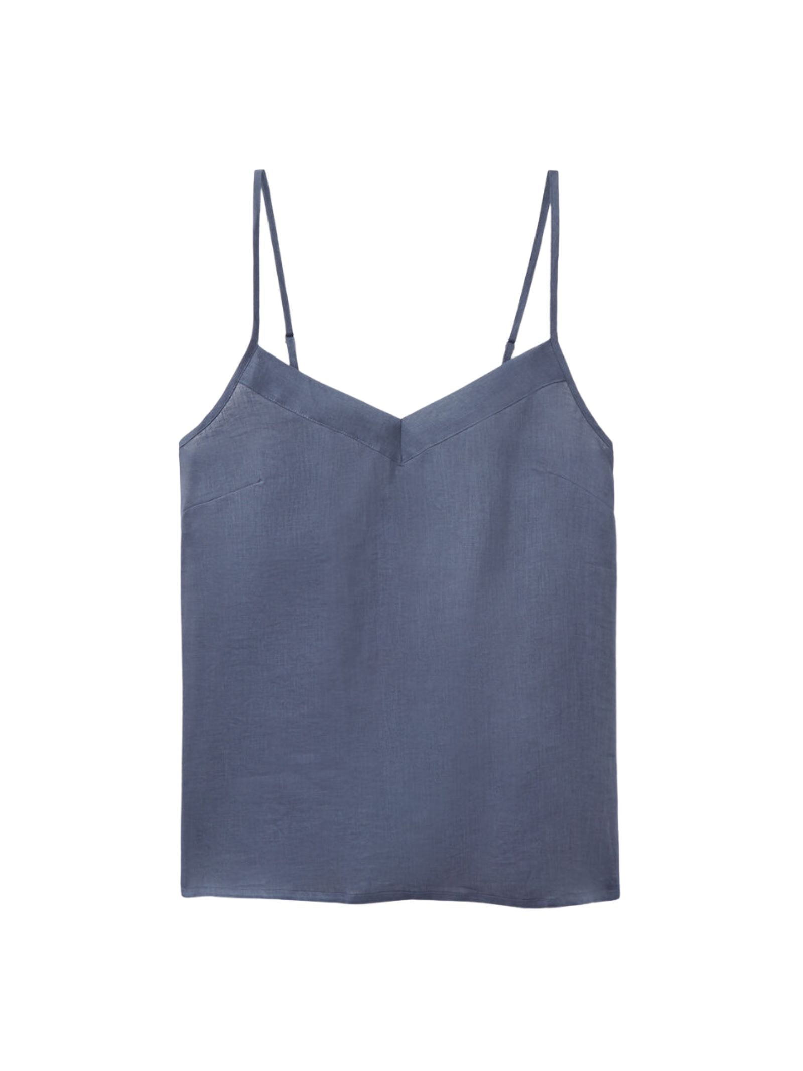 Regata Em Linho Azul Intimissimi